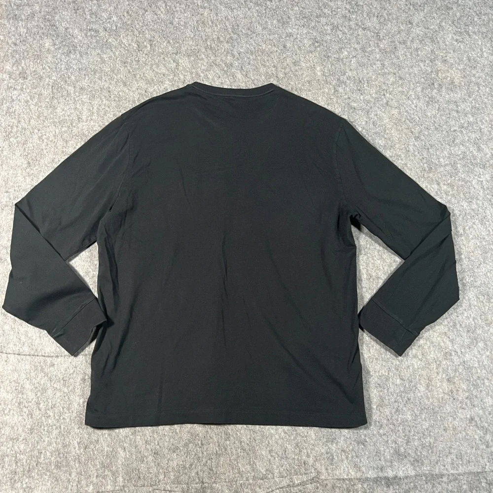 Polo‎ Ralph Lauren Men's Long Sleeve T-Shirt Size Large Black Classic Fit Top